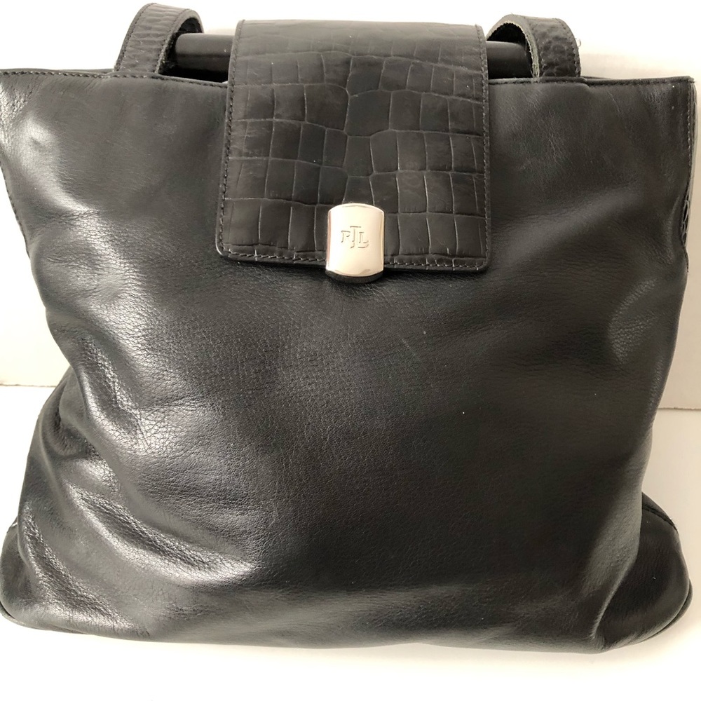 Ralph Lauren Classic Black Handbag